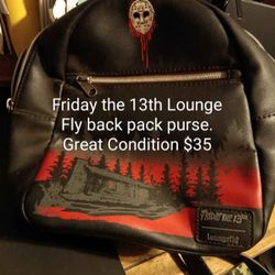 Friday The 13th Backpack Purse