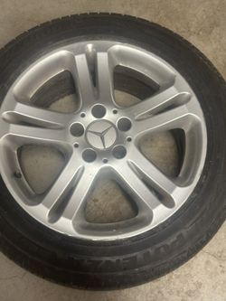benz tire and rim 