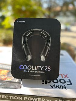TORRAS Coolify 2S Neck Fan Cooling Plates & Heating, neck air conditioner, neck fan, portable fan, outdoor fan