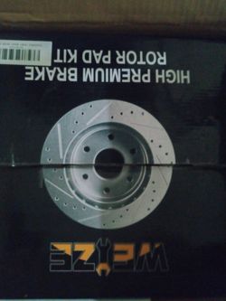 Front Brakes And Rotors 