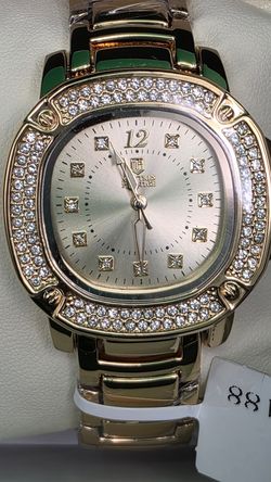 Montres Prestige X Invicta Women’s Watch 35mm – Gold Tone Crystal Bezel