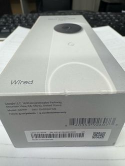 Google nest doorbell 2k white