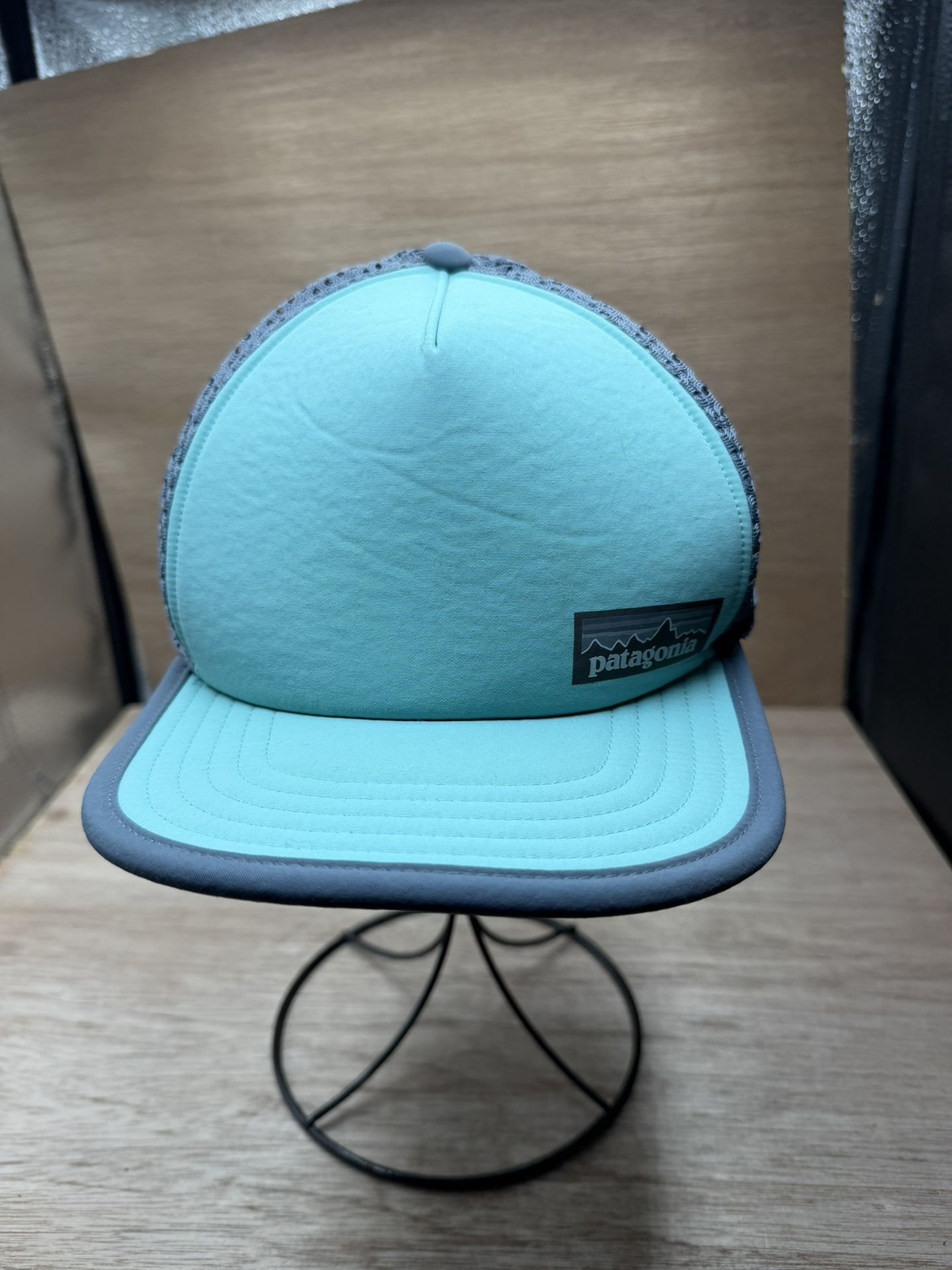 Patagonia Duckbill Tracker Hat Outdoor Running Trail Cap Blue