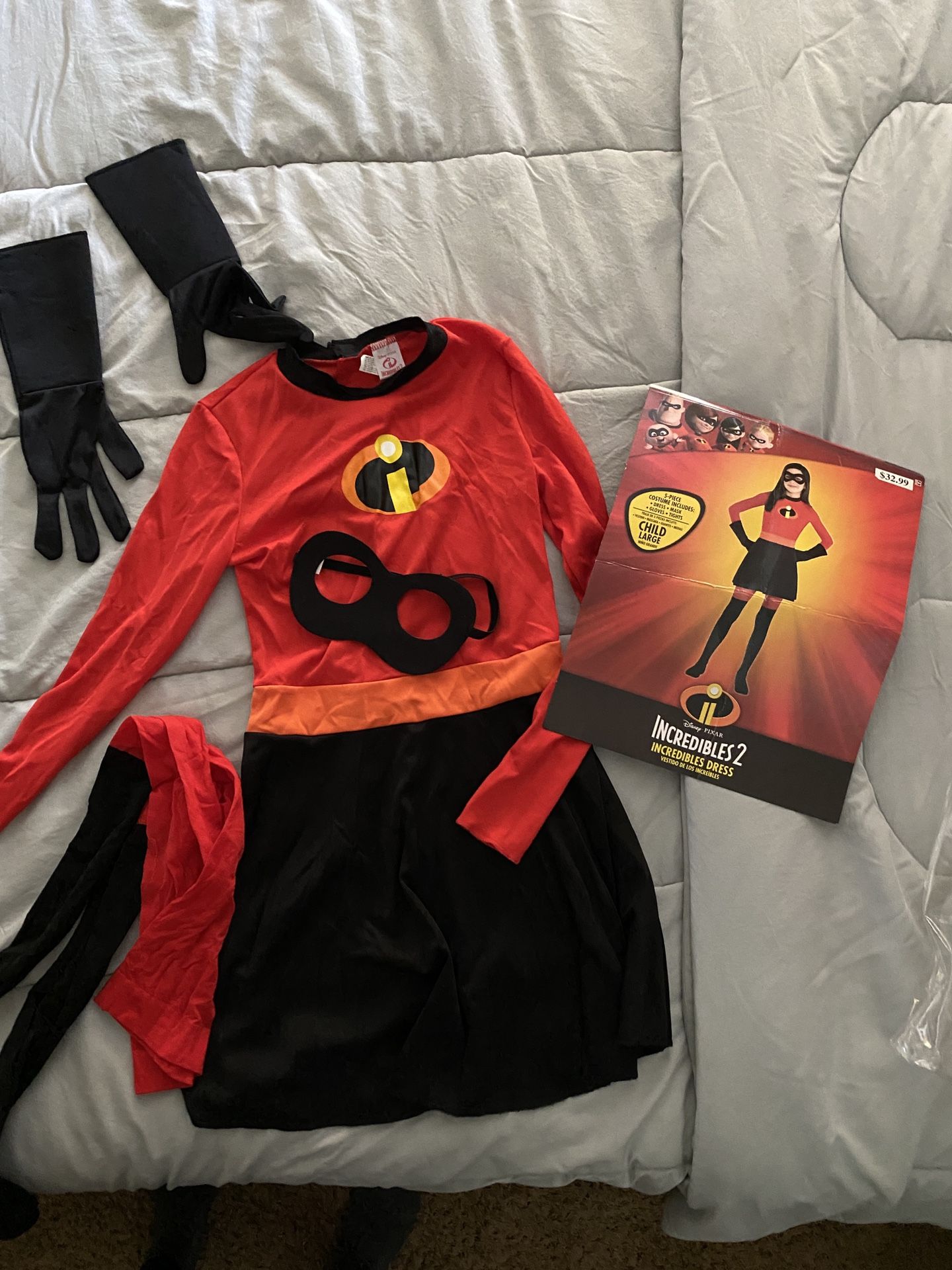 Incredibles 2 dress Costume - Child Large