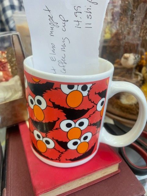 Vintage Elmo Coffee Tea Mug