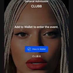 Cowboy Carter Club Ho Down Ticket - CLUBB