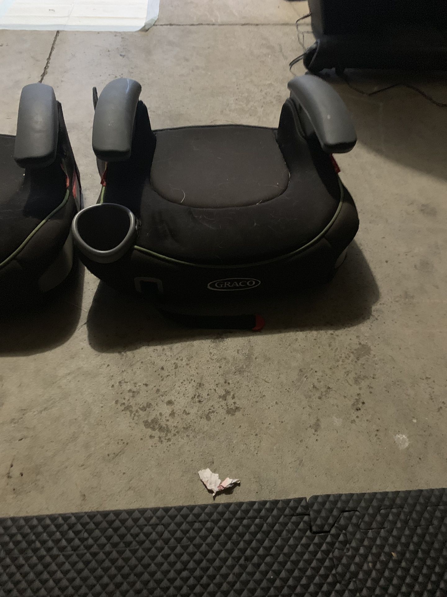 Two matching Grace booster seats