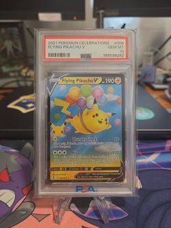 Flying Pikachu V #006 - Celebrations - PSA 10