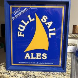 Full Sail Brewing Light Up Bar Sign