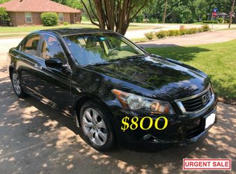 🟢💲8OO I'm selling urgent! 2OO9 Honda Accord Runs and drives great. Clean title in hand! Mechanically perfect! very strong V6🟢