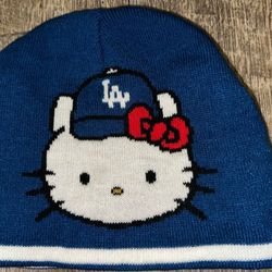 Los Angeles Dodgers SGA Hello Kitty Night Reversible Beanie 