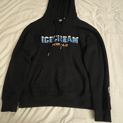ice cream hoodie black size M