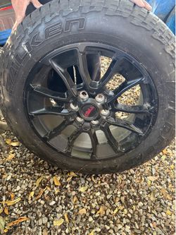 TRD wheels with Falken tires - 265/60R20
