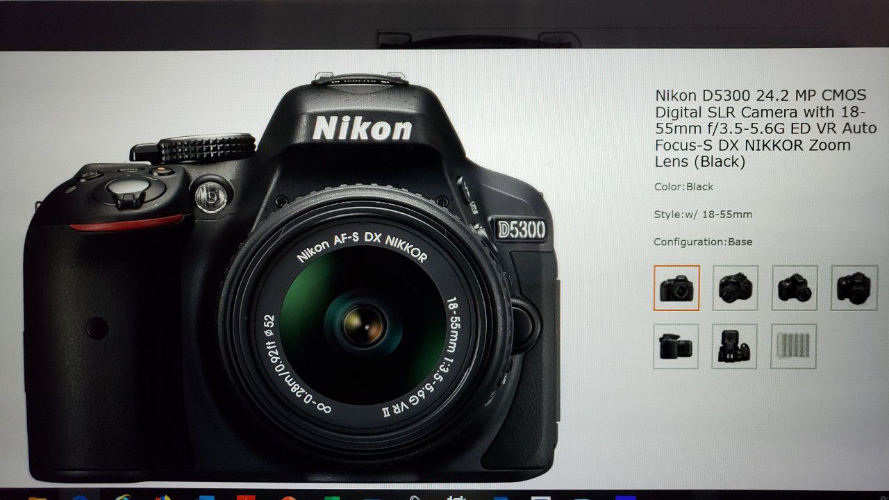 Nikon D5300 DSLR Camera