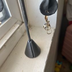 Beautiful smoked topaz set of earrings and ring