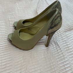 Gold heels