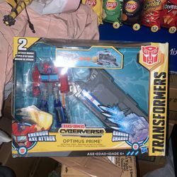 Transformers Optimus Prime With Trailer