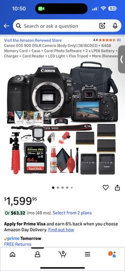 Canon camera EOS 90D