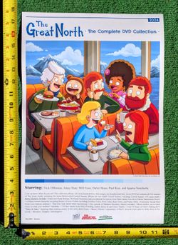 The Great North 12"x18" Original Promo TV Poster SDCC 2024 Hulu Animayhem New