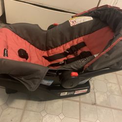 Snugride Pink Car Seat 