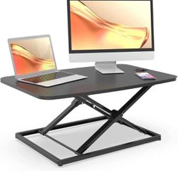 25" Standing Desk Converter Laptop Stand Up Desk Riser Table Adjustable