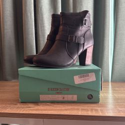 Black Heeled Booties 