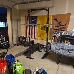 Power Rack And Bench