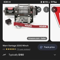 2000lb Winch