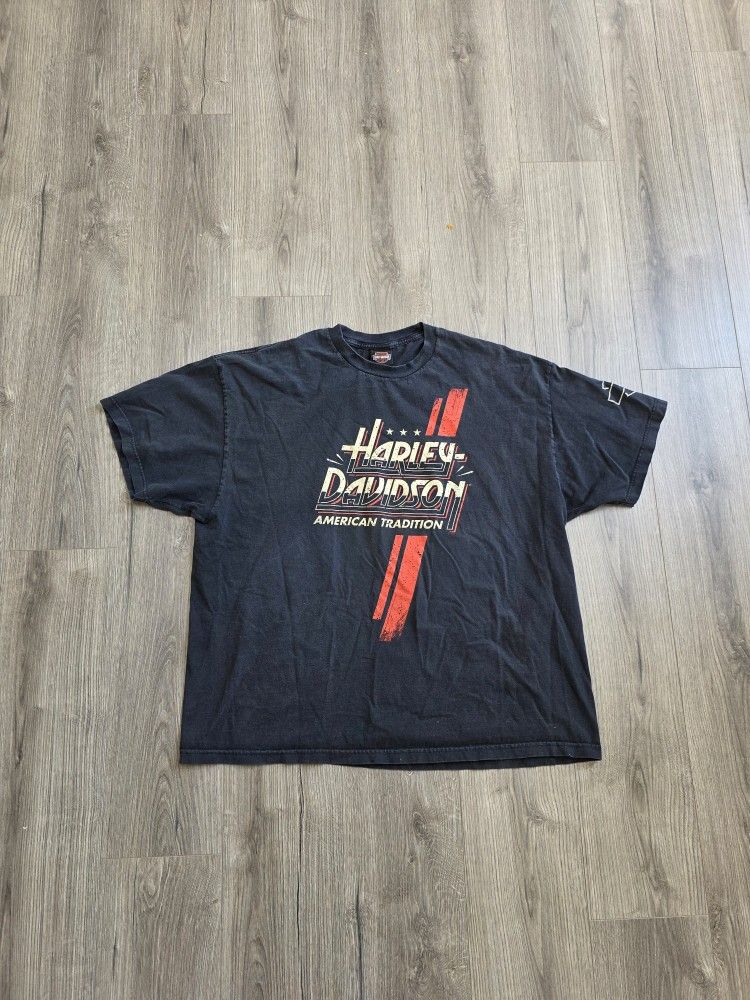 Vintage Harley-Davidson Staten Island New York T Shirt Mens Size 3XL