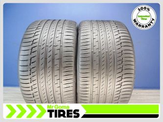 2 CONTINENTAL PREMIUMCONTACT 6 XL 315/30R22 USED TIRES 7.6/32 TREAD 107Y