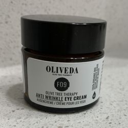 New Unopened Oliveda Anti Wrinkle Eye Cream Excellent Product! 