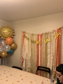 Tassel Backdrop , Here Comes The Sun ☀️