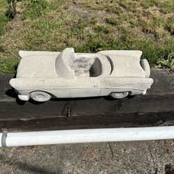 2ft Long Concrete Classic Car Plant Holder