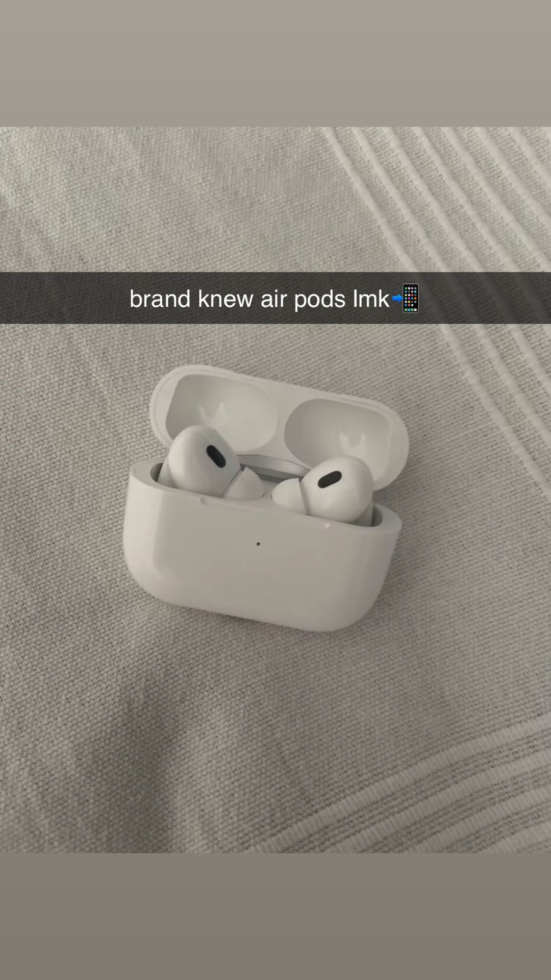 air pod pros never been used