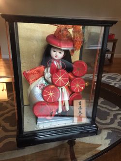 Vintage Japanese Geisha Doll