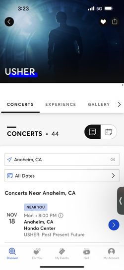 Usher: Past Present Future Tickets