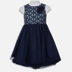 NEW! Pippa & Julie Big Girls Floral Lace High-Low Hem Skirt Formal Dress (24m)
