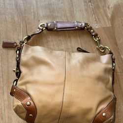 Authentic vintage coach leather purse
