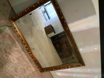 Large vintage design mirror