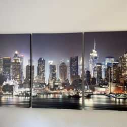 Large City Line Wall Art 