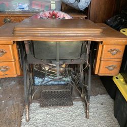 Antique New Home Sewing Machine