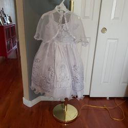 First Communion Or Baptism  Dress  Size 4