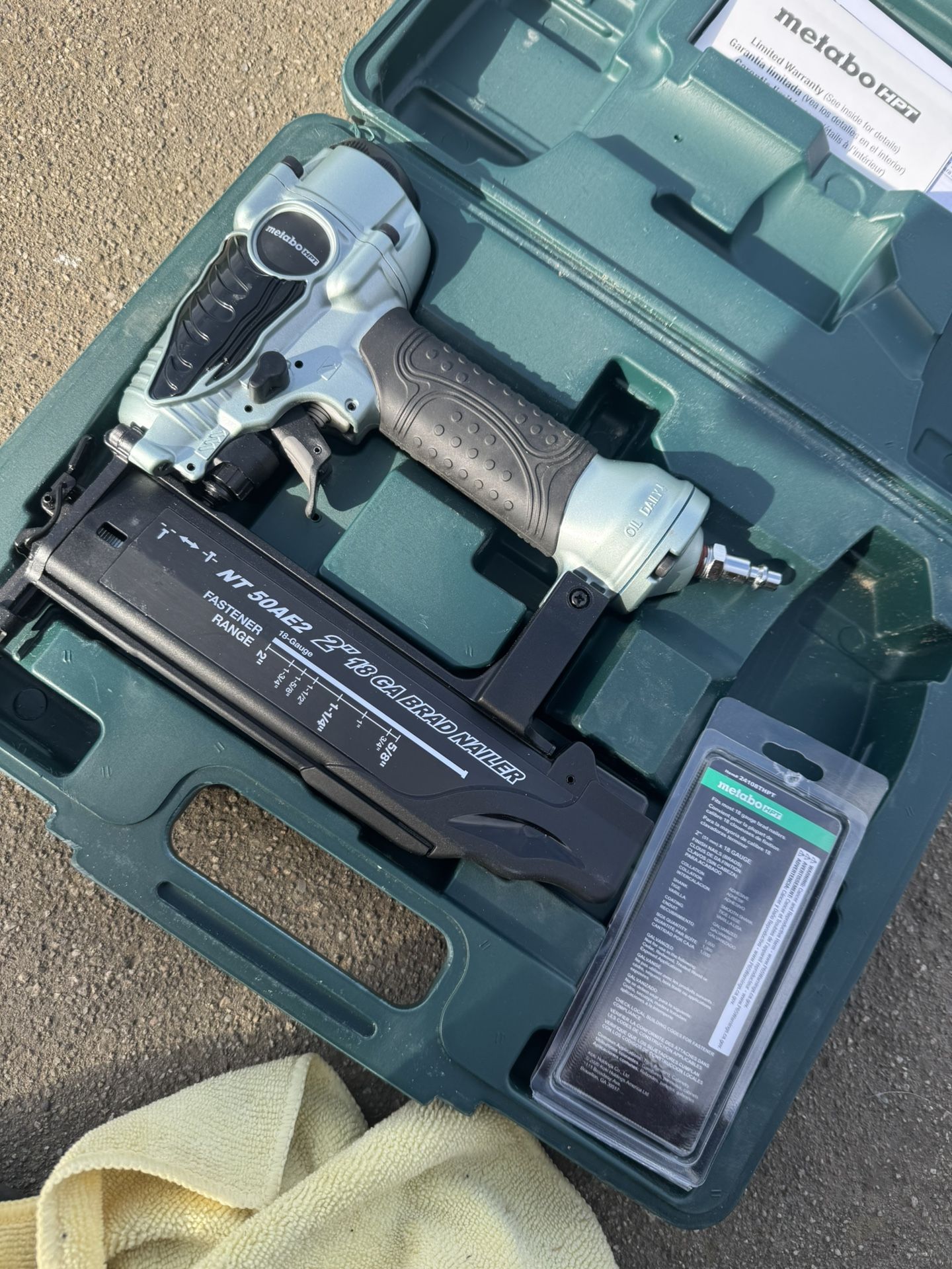 Metabo Hpt 2” Brad Nailer Home & Garden