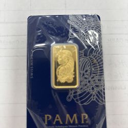 Pamp 1/2oz Gold Bar
