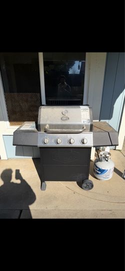 Grill with burner / not propane tank