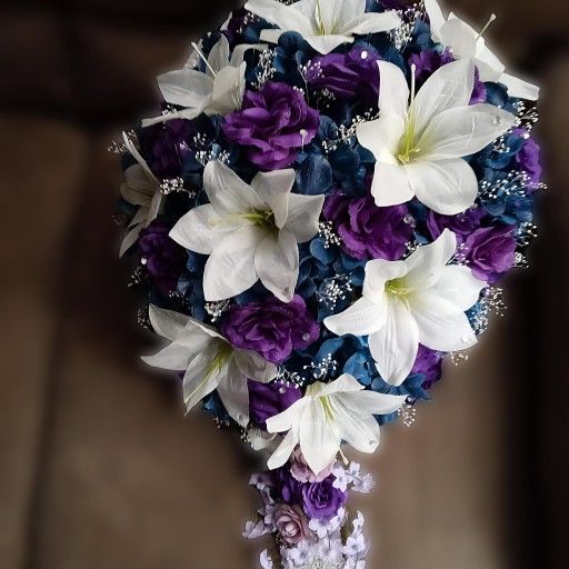 Custom Silk Wedding Bouquets
