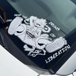 Luffy Gear 5 Vinyl Car Decal