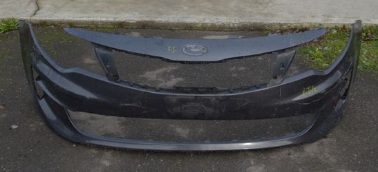 USED REF#U0549 || 2016-2018 KIA OPTIMA EX/LX || FRONT BUMPER COVER ONLY