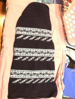 Chilly dog 100% wool cowl neck sweater