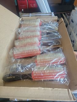Vintage new hair brushes San Michael LA